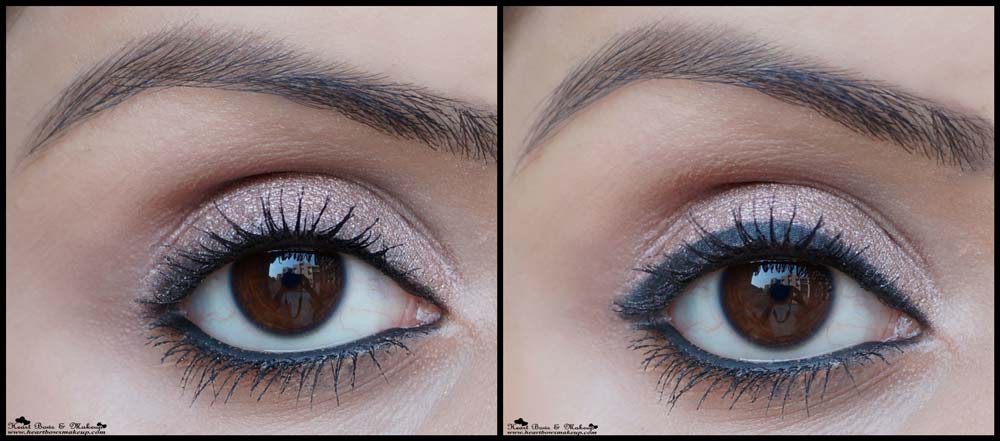 Bobbi Brown Perfectly Defined Gel Eyeliner in Pitch Black Swatches & Eyemakeup - Heart Bows & Makeup