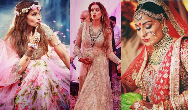 Top 10 Bollywood Brides & Their Wedding Day Looks - Heart Bows & Makeup